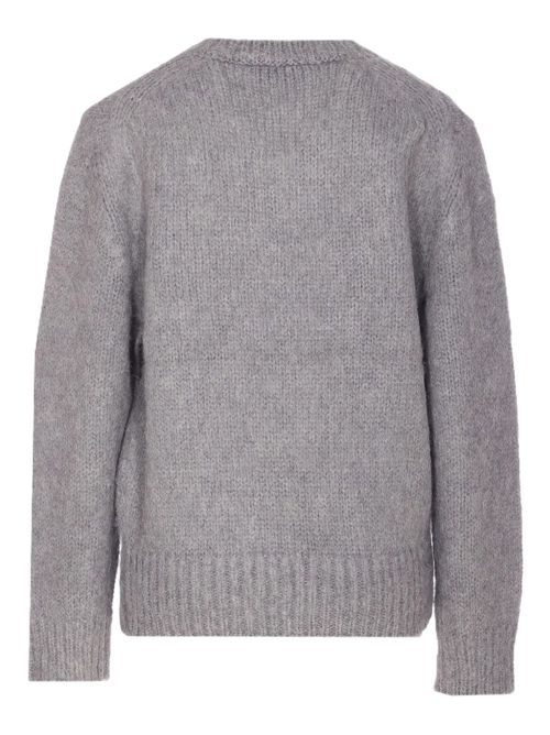 Dunst baby alpaca argyle sweater Dunst | UDSW5D123G2MELANGE GREY